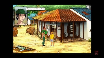 Broken Sword 2: The Smoking Mirror playthrough part 6: Quaramonte City [HD]