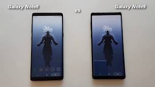 Galaxy Note 9 vs Galaxy Note 8