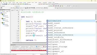char-int-float-double program example in c codeblocks