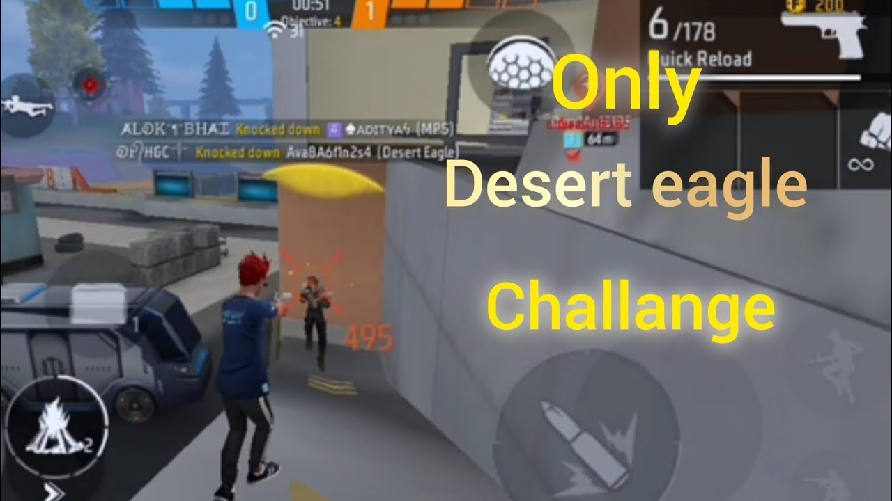 Only desert eagle challenge in CS ranked|#tamil - YouTube