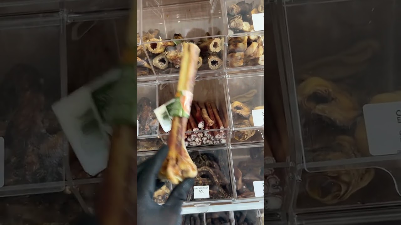 Explore our pup-friendly pick & mix wall! 