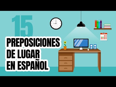 Preposiciones de Lugar en Español | Aprende Español con Saby