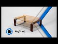 RENDERIZANDO MESA DE CENTRO EN KEYSHOT