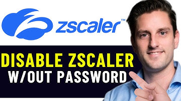 HOW TO DISABLE ZSCALER WITHOUT PASSWORD 2025! (FULL GUIDE)