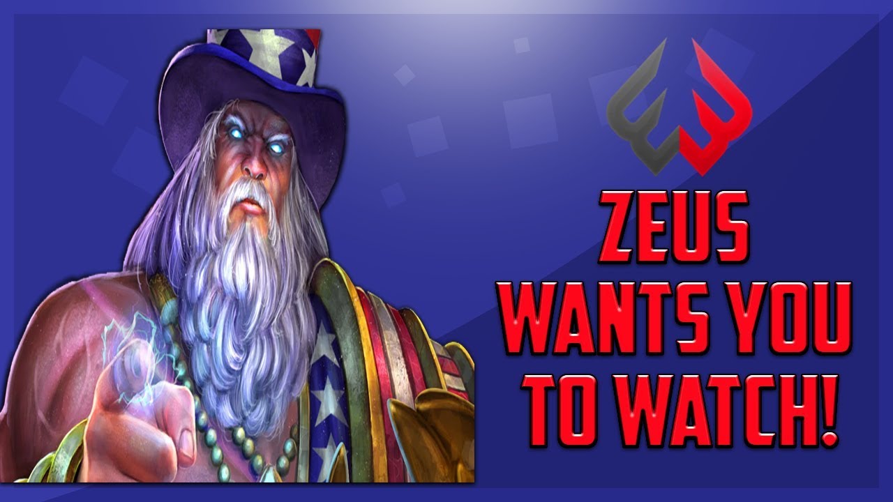 Zeus BEST MAGE ITEM IN THE GAME Smite YouTube