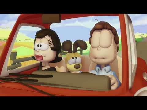 🦑🚨 حبارٌ عملاق يختطف أودي! 😱🐶 | 🐱 غارفيلد - تجميع طويل! ⏰