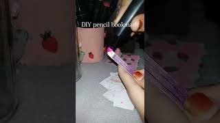 DIY pencil bookmark✨✏ #yt #shorts