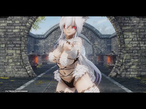 【MMD】Marine Bloomin' || Haku (Cat Suit)