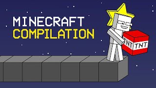 Minecraft COMPILATION #2 by Binaziz animation 15,879 views 1 month ago 7 minutes, 56 seconds