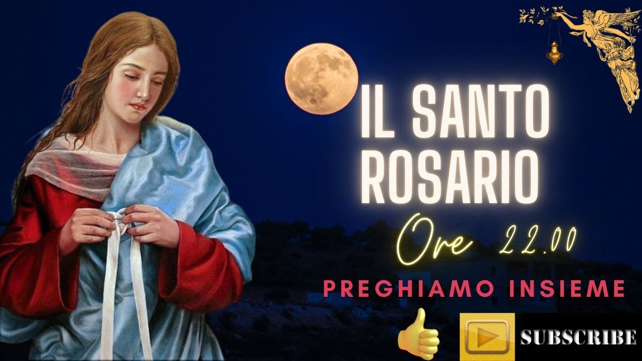 S. ROSARIO A MARIA CHE SCIOGLIE I NODI 10- 4 - 2024 - YouTube