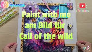 Diamond Painting 💎 Paint with me 🖊️ Picmondoo 💜 Mysterybild Nr. 4 für das EVent Call of the wild 🐯🐢