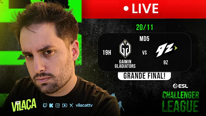 LIVE: 9z vs. Gaimin Gladiators | ESL Challenger League S50 | South America