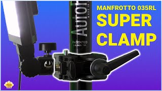 Manfrotto 035RL Super Clamp (Unboxing & Setup)