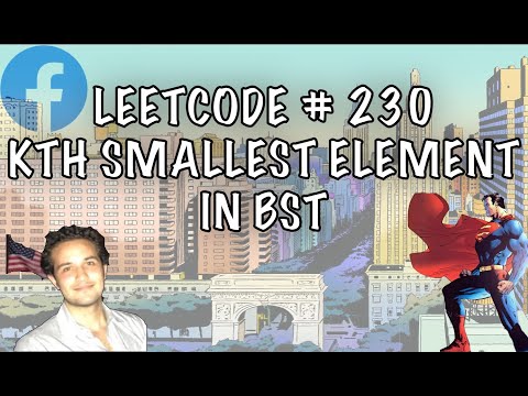 Facebook Coding Interview: Kth Smallest Element in BST