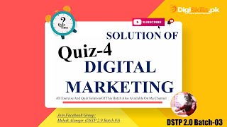 digital marketing quiz 4 | DSTP 2.0 Batch 03 Digital Marketing Quiz 4 Solution 2022 screenshot 5