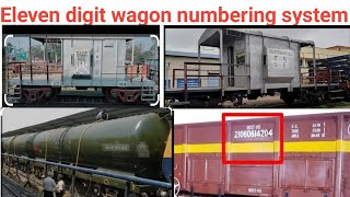 Eleven digits Wagon numbering system