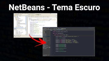 Como MUDAR O TEMA do Netbeans (Dark Theme)