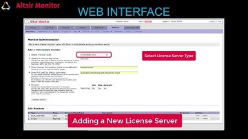 Altair Monitor Demo