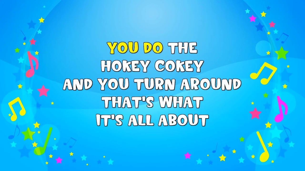 Hokey Cokey Song for Kids 🎶 | Hokey Pokey Dance | Fun Action Song for Early Learners