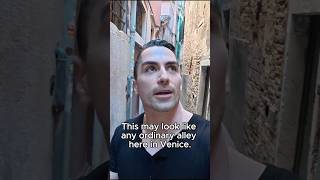Narrowest Alley in Venice 🇮🇹