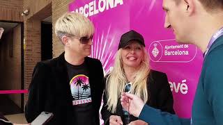 Interview with Nebulossa from Spain - Eurovision 2024 - Barcelona Eurovision Party