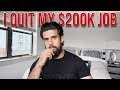 I quit my 200k dream job and sold everything