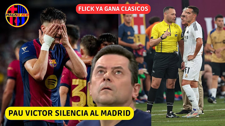 💥 PAU VICTOR DESTRUYE AL MADRID con DOBLETE! EL BARÇA GANA EL CLASICO 2-1 con LECCION de LA CANTERA