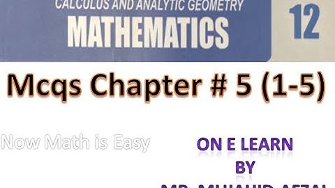 Fsc Math 2nd year | chapter 5 mcq | Linear programming mcqs | pass paper mcqs