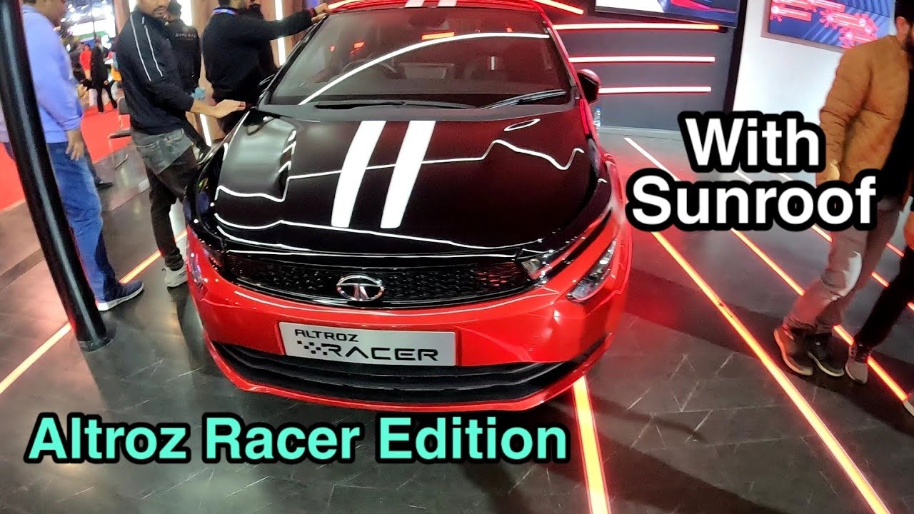 Tata Altroz Racer - More Power & Features, Gets A Sunroof Too| Bigger ...