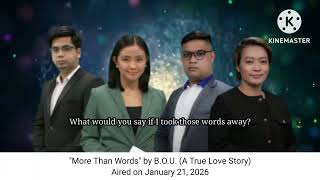 Previously on DZRH Lyric Sessions Year 1: "More Than Words" by B.O.U.