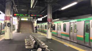 『E231系・快速ラビット』2016/3/5(JR東北本線・宇都宮駅)
