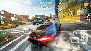 Mega Ramp Red Car Stunt 💥RacingExtreme Flyover Jump Challenge |( 3D CarGames) Android☠️😈 screenshot 4
