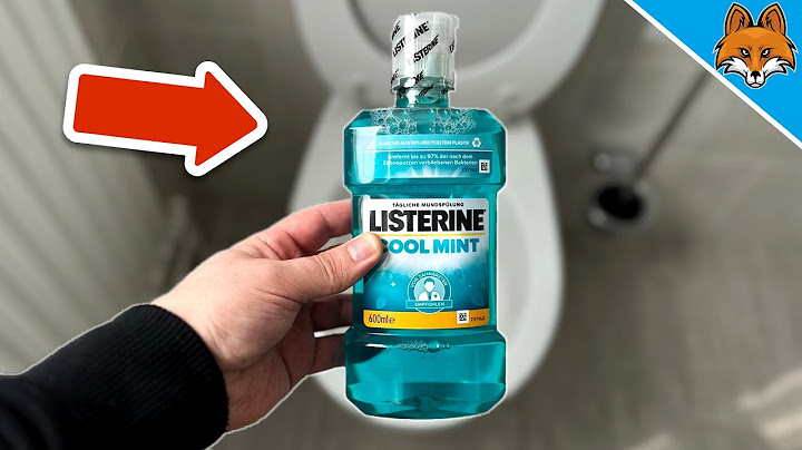 DESHALB solltest DU Mundwasser in die TOILETTE kippen💥(GENIALER Trick)🤯