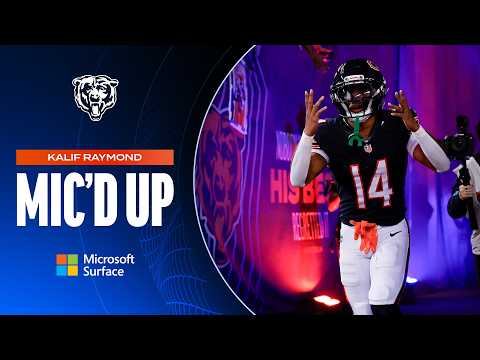 Kalif Raymond | Mic'd Up | Chicago Bears
