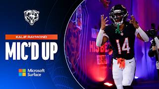 Details Kalif Raymond | Mic'd Up | Chicago Bears Update
