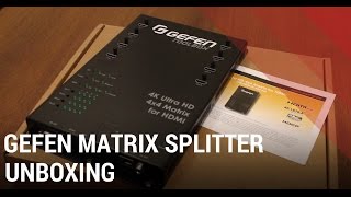 Hdmi Switch Box Gefen 4K Ultra Hd 4X4 Matrix - Unboxing