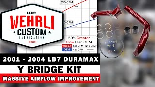 WCFab 2001-2004 LB7 Duramax Y Bridge Kit