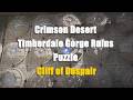Crimson Desert Timberdale Gorge Ruins Puzzle - Cliff of Despair