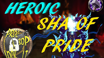 Siege of Orgrimmar 10M Heroic Sha of Pride (Retribution PoV)