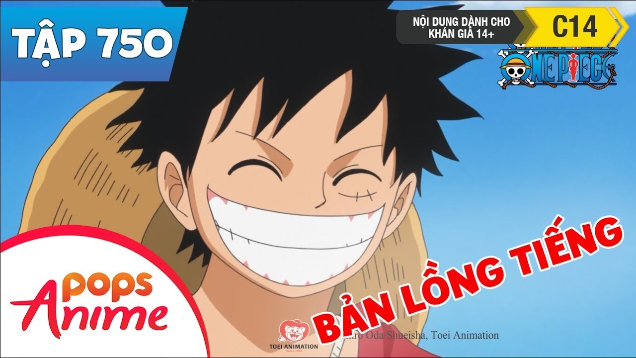 One Piece Tập 750 - Luffy Lao Vào Trận Quyết Chiến Trong Lửa Bỏng - Đảo Hải Tặc Lồng Tiếng