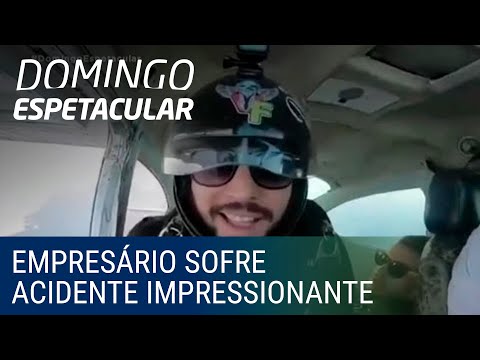 Vídeo: Paraquedista Sofre Um Acidente Contra Os Reis Da Espanha No Dia Hispânico