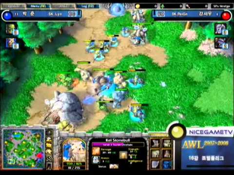 AWL 시즌2 16강 4일차 2경기 강서우vs박준 - YouTube