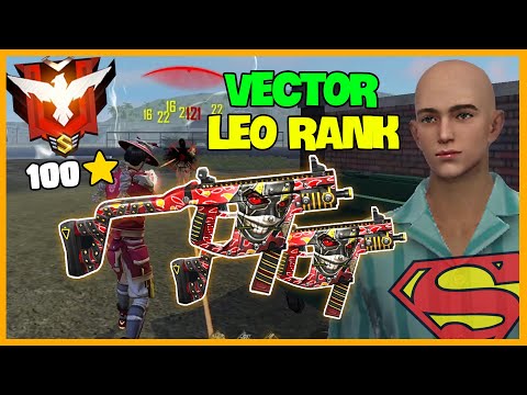 Free Fire : Sức mạnh Vector khi leo rank tử chiến 100 Sao