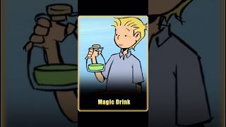 The man took a sip of his drink and conjured up everyone. #cartoon#foryou#usa#fyp