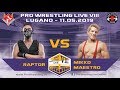 Raptor vs mikko maestro  pro wrestling live lugano viii  110519