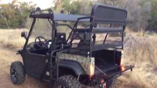 ODES UTV 20R Metal Roof & High Seat Walk-Around