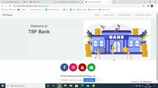 Simple banking system | The Spark Foundation Internship | Task 1