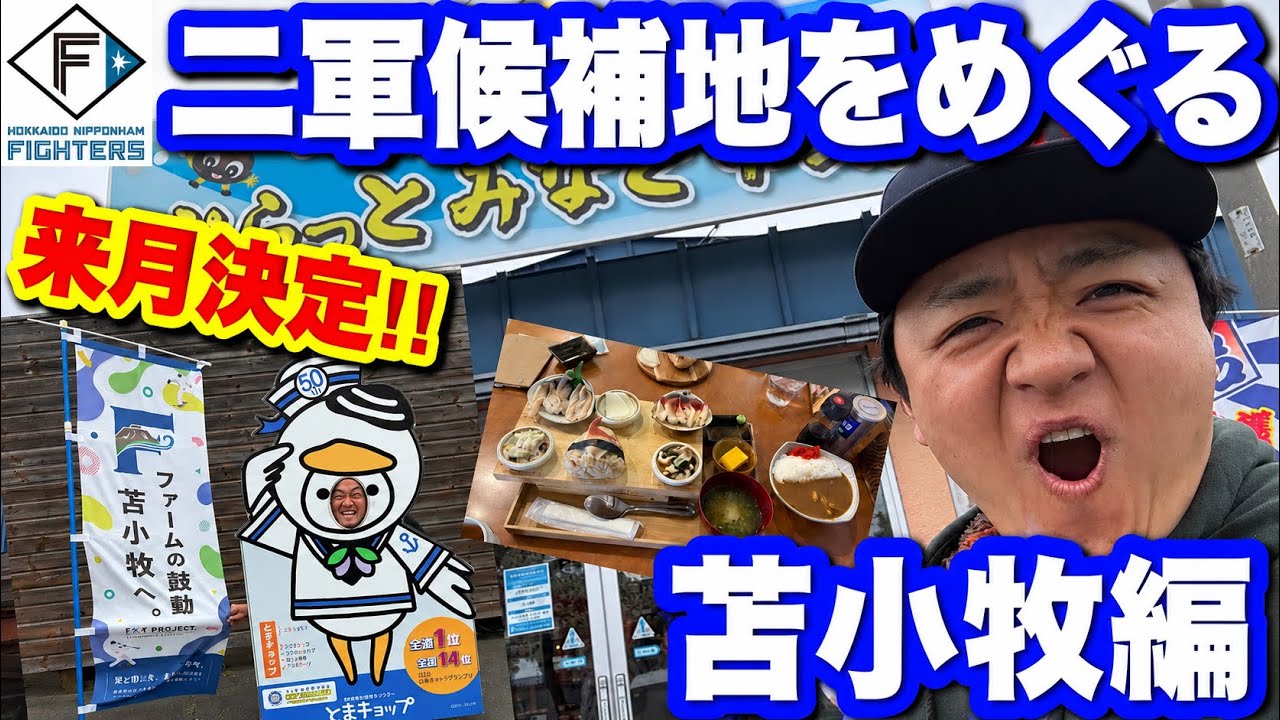 【ファイターズ二軍はどこへ？】海と工業の街『苫小牧』にファームの鼓動はやってくるか？