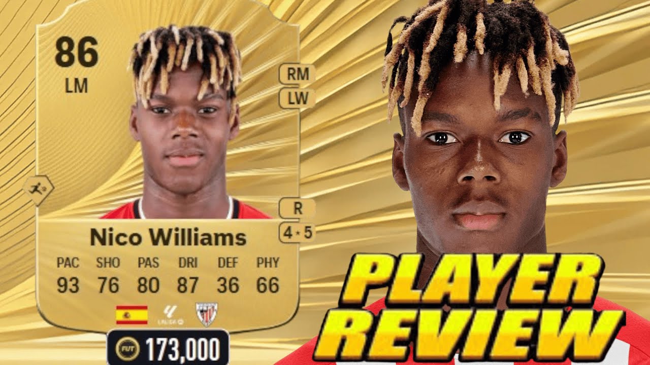 ОН СВОДИТ С УМА! 🔥Обзор Нико Уильямса из FC26 || FIFA 26 ULTIMATE TEAM