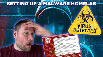 Setting up my malware home lab